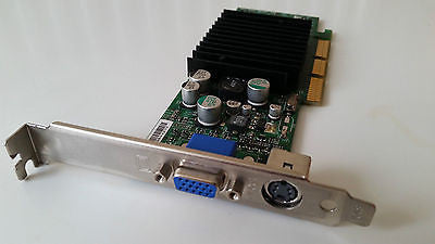 Dell 9P301 Nvidia P73 NV17 4x/8x AGP 64M VGA/S-Video Video Graphics Card
