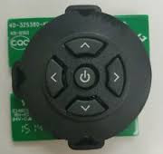 TCL 40FS3800 LED Smart TV Power Button Assembly- 40-32S380-KED2L