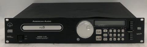 American Audio MCD-110 Professional Single MP3/ Compact Disc Player