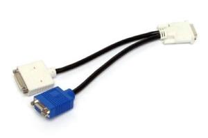 Dell DVI to DVI-D & VGA Splitter- X2026