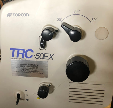 Topcon TRC-50EX Fundus Retinal Camera
