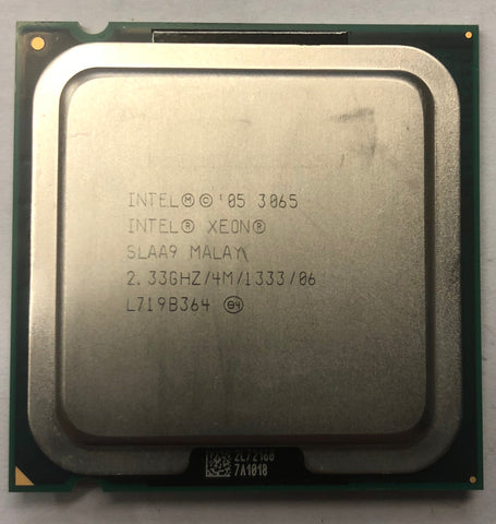 Intel Xeon 3065 Server CPU Processor- SLAA9