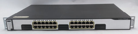 Cisco Catalyst 3750 Series 24-Port Gigabit Switch- WS-C3750G-24T-E