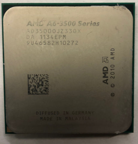 AMD A6-Series A6-3500 Desktop CPU Processor- AD3500OJZ33GX