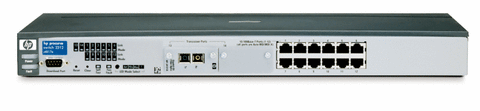 HP ProCurve 2312 12-Port Network Switch- J4817A