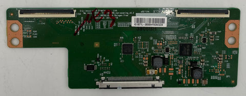 Vizio E43-C2 LED TV 6870C-0532A T-Con Board- 6871L-3806B