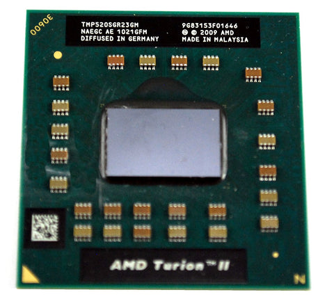 AMD Turion II Dual-Core Mobile P520 Laptop CPU Processor- TMP520SGR23GM