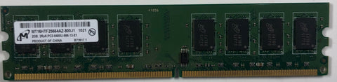Micron MT16HTF25664AZ-800J1 2GB DDR2 Desktop RAM Memory