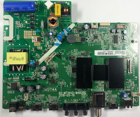 TCL 32S321 LED TV 40-MT14A5-MAB2HG Main Board- 08-MST1410-MA200AA