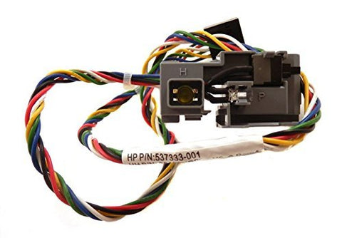 HP 500B Microtower Power Button Switch & Cable- 537333-001