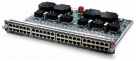 Cisco Catalyst 4500 Series 48-Port Fast Ethernet PoE Line Card- WS-X4248-RJ45V