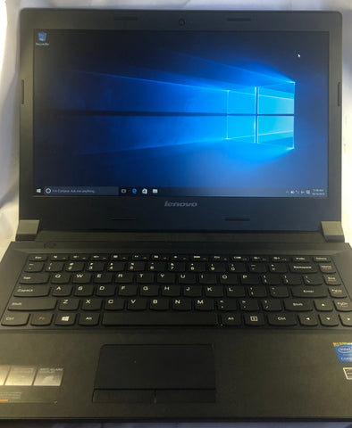 Lenovo B40-80 Laptop- 500GB HDD, 4GB RAM, Intel i3-4005U CPU, Windows 10 Pro