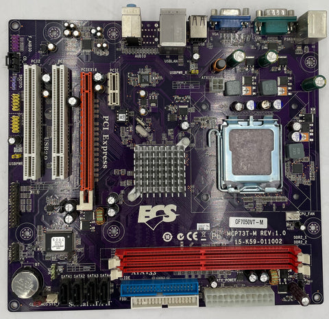 ECS GF7050VT-M Desktop Motherboard- MCP73T-M