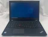 Lenovo ThinkPad P50 Laptop- 500GB SSD, 16GB RAM, Intel i7 CPU, Windows 10 Pro