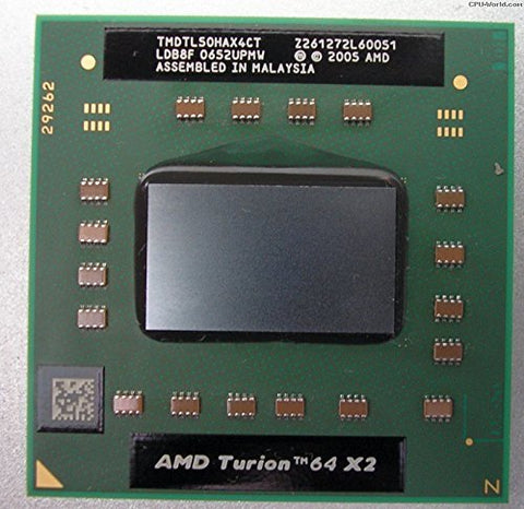 AMD Turion 64 X2 Mobile Technology TL-50 Laptop CPU Processor- TMDTL50HAX4CT
