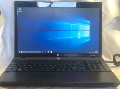 HP ProBook 4520s Laptop- 320GB HDD, 4GB RAM, Intel i3-380M CPU, Windows 10 Pro