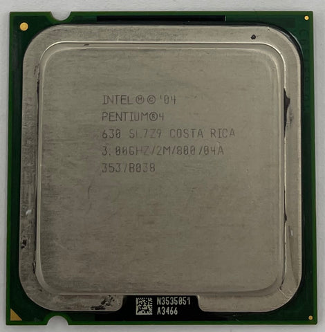 Intel Pentium 4 630 Desktop CPU Processor- SL7Z9