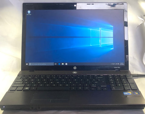 HP ProBook 4520s Laptop- 320GB HDD, 4GB RAM, Intel i3-380M CPU, Windows 10 Pro