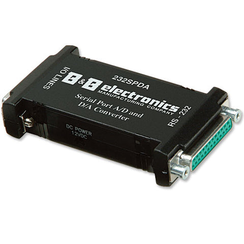 B&B Electronics Serial Port A/D & D/A Converter- 232SPDA