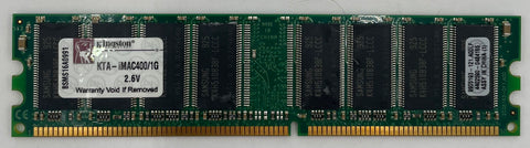 Kingston KTA-IMAC400/1G 1GB DDR Desktop RAM Memory