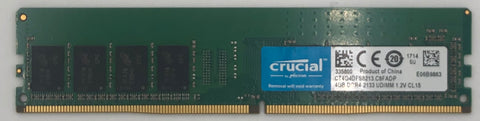 Crucial CT4G4DFS8213.C8FADP 4GB DDR4 Desktop RAM Memory