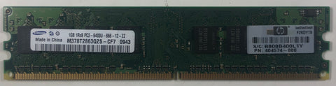 Samsung M378T2863QZS-CF7 1GB DDR2 Desktop RAM Memory