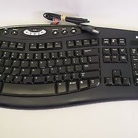 Microsoft Comfort Curve 2000 Desktop Keyboard- KU-0459