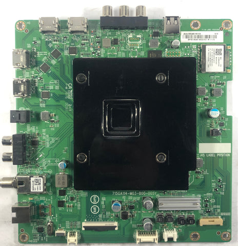 Vizio M658-G1 4K LED TV 715GA114-M03-B00-005Y Main Board- XJCB0QK019010X