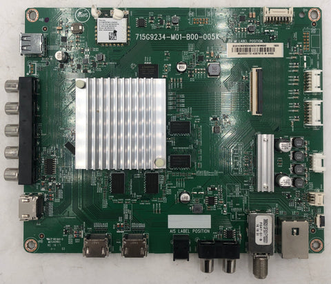 Vizio D50-F1 4K LED TV 715G9234-M01-B00-005K Main Board- XHCB02K0240