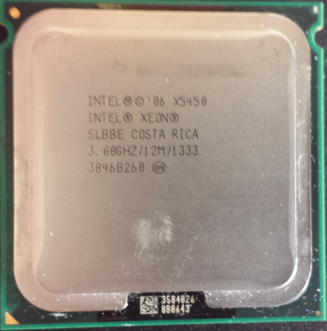 HP ProLiant DL380 G5 Server Intel Xeon X5450 CPU Processor- SLBBE