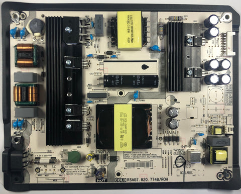 Sharp LC-50Q7030U 4K LED TV RSAG7.820.7748/ROH Power Supply Board- 222172