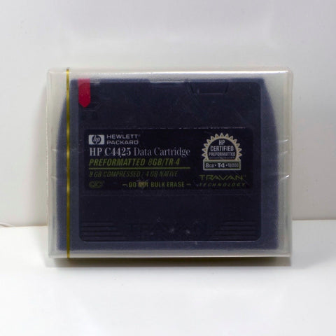 HP Travan 8GB Comp/4 GB Native Data Cartridge Tape- C4425