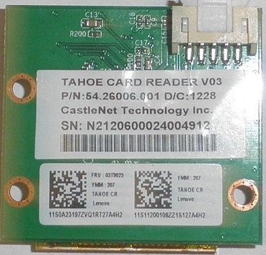 Lenovo ThinkCentre M72z AIO 7-in-1 Tahoe Card Reader- 03T9025