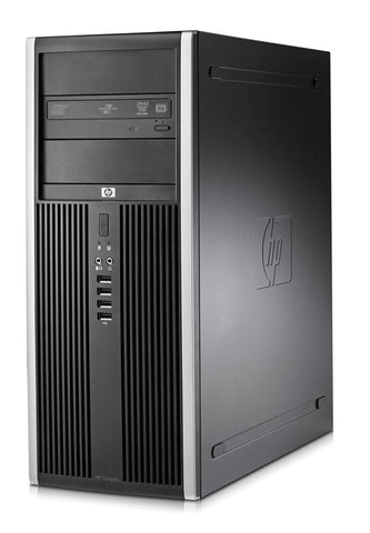 HP Compaq 8000 Elite Desktop- 250GB HDD, 4GB RAM, Intel E8500 CPU, Windows 7 Pro