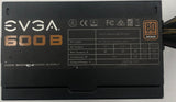 EVGA 600 B 600W ATX Desktop Power Supply- 100-B1-0600
