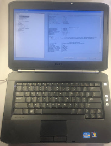 Dell Latitude E5420 Laptop- 4GB RAM, Intel i3-2350M CPU