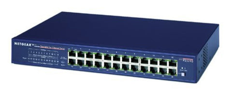Netgear FS524 24-Port 10/100 Rackmount Ethernet Switch