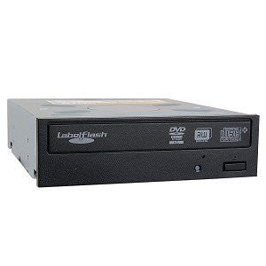 Hitachi LG HL SATA Internal CD-RW/DVD RW Drive 16X DL Labelflash Model GH15F
