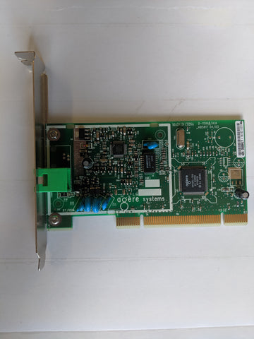 Agere Systems Internal Modem Card D-1156I#/A1A KB5817 p/n 5188-1026
