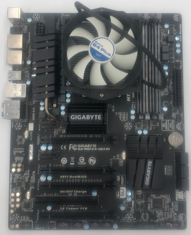Gigabyte GA-990FXA-UD3 ATX Desktop Motherboard Assembly