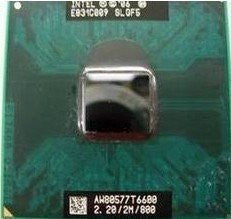 Intel T6600 CPU 2.2GHz Core 2 Duo Mobile CPU Processor - SLGF5