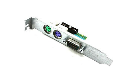 Dell OptiPlex Add In Card High Profile Serial PS2 Keyboard/Mouse Add-On Panel W/ Cable F743C 0F743C