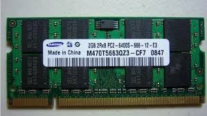 HP Compaq 6730B Laptop Memory 2GB PN M470T5663QZ3-CF7- 500575-001