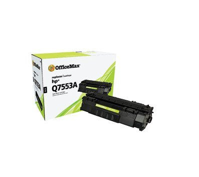 OfficeMax Remanufactured Blk Toner Cartridge Replacement For HP Q7553A