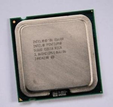 Intel Pentium Dual-Core E6600 CPU Processor- SLGUG