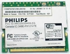 IBM 802.11g Wifi Mini Pci Card- 91P7301