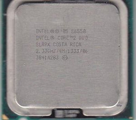 Intel Core 2 Duo Processor E6550 2.33GHz 1333MHz 4MB sla9x