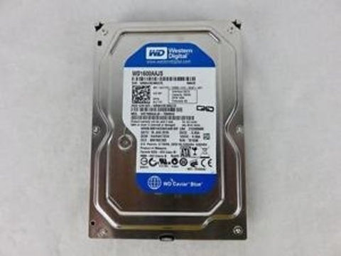 WD Caviar Blue WD1600AAJS 160GB 7200RPM 8MB Cache SATA Hard Drive- WD1600AAJS-75M0A0