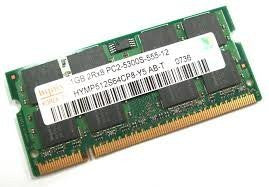 HP Compaq 2710P Laptop Memory 1GB PN HYMP512S64CP8-Y5- 395318-332