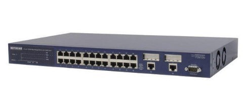NETGEAR FSM726 NETGEAR 24 Port Managed Switch with Gigabit Ports (10/100) Netgear FSM726 | Comms Express